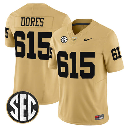 Men's Vanderbilt Commodores 2026 Vapor Limited Jersey - All Stitched