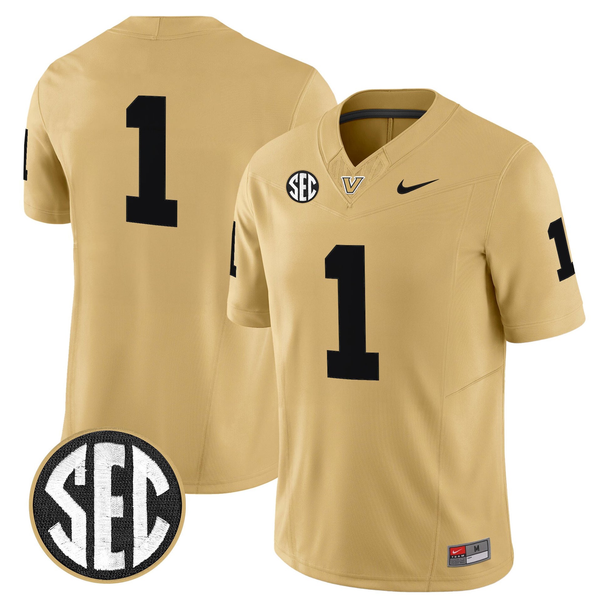Men's Vanderbilt Commodores 2026 Vapor Limited Jersey - All Stitched