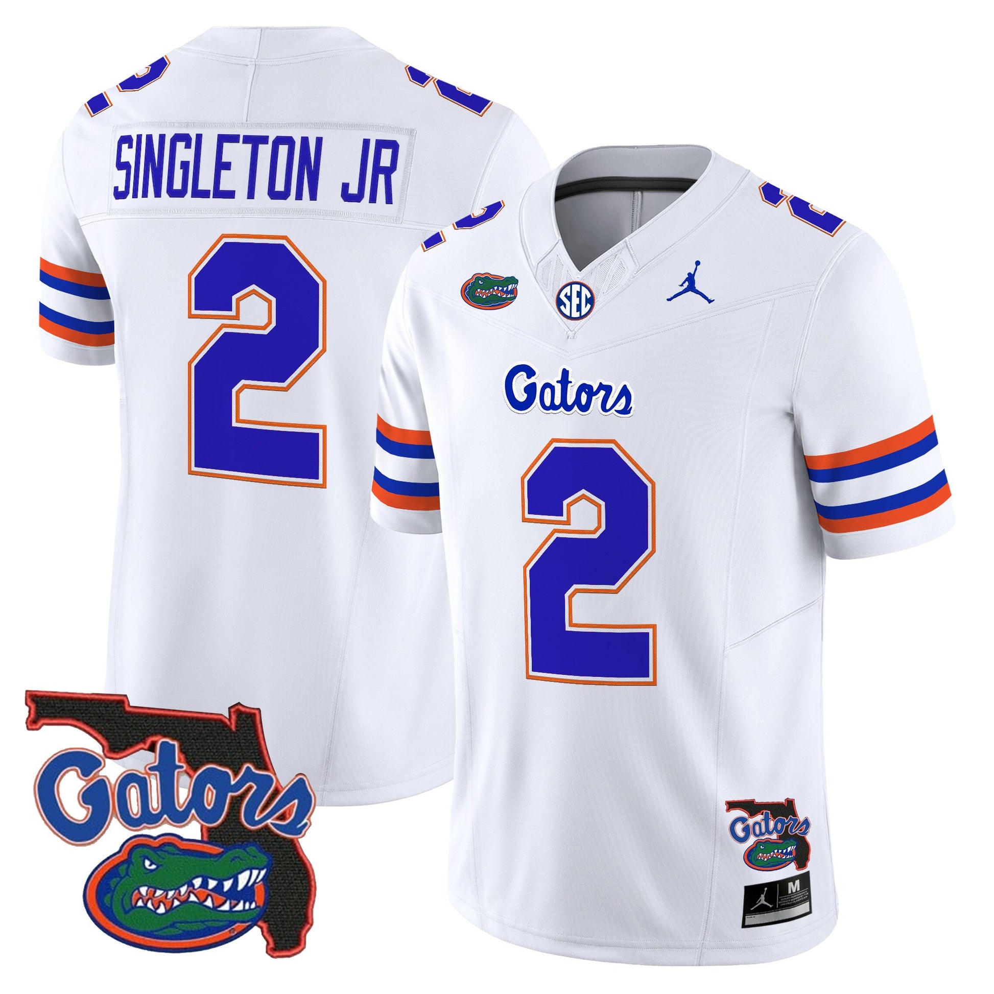 Men's Florida Gators 2026 Florida Patch Vapor Limited Jersey - All Stitched