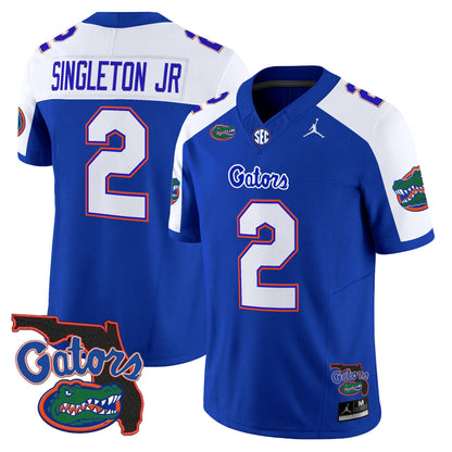 Men's Florida Gators 2026 Florida Patch Vapor Limited Jersey - All Stitched