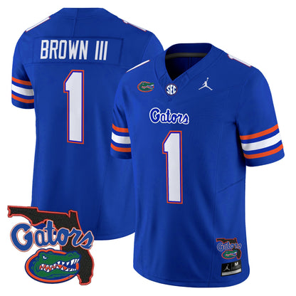 Men's Florida Gators 2026 Florida Patch Vapor Limited Jersey - All Stitched