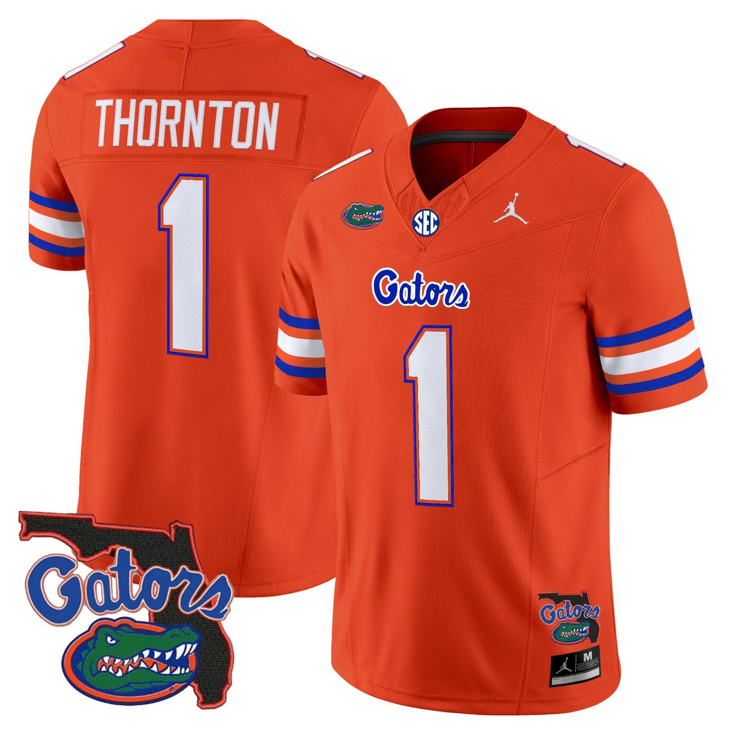 Men's Florida Gators 2026 Florida Patch Vapor Limited Jersey - All Stitched