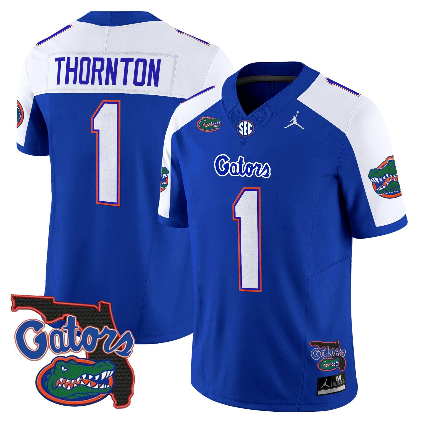 Men's Florida Gators 2026 Florida Patch Vapor Limited Jersey - All Stitched
