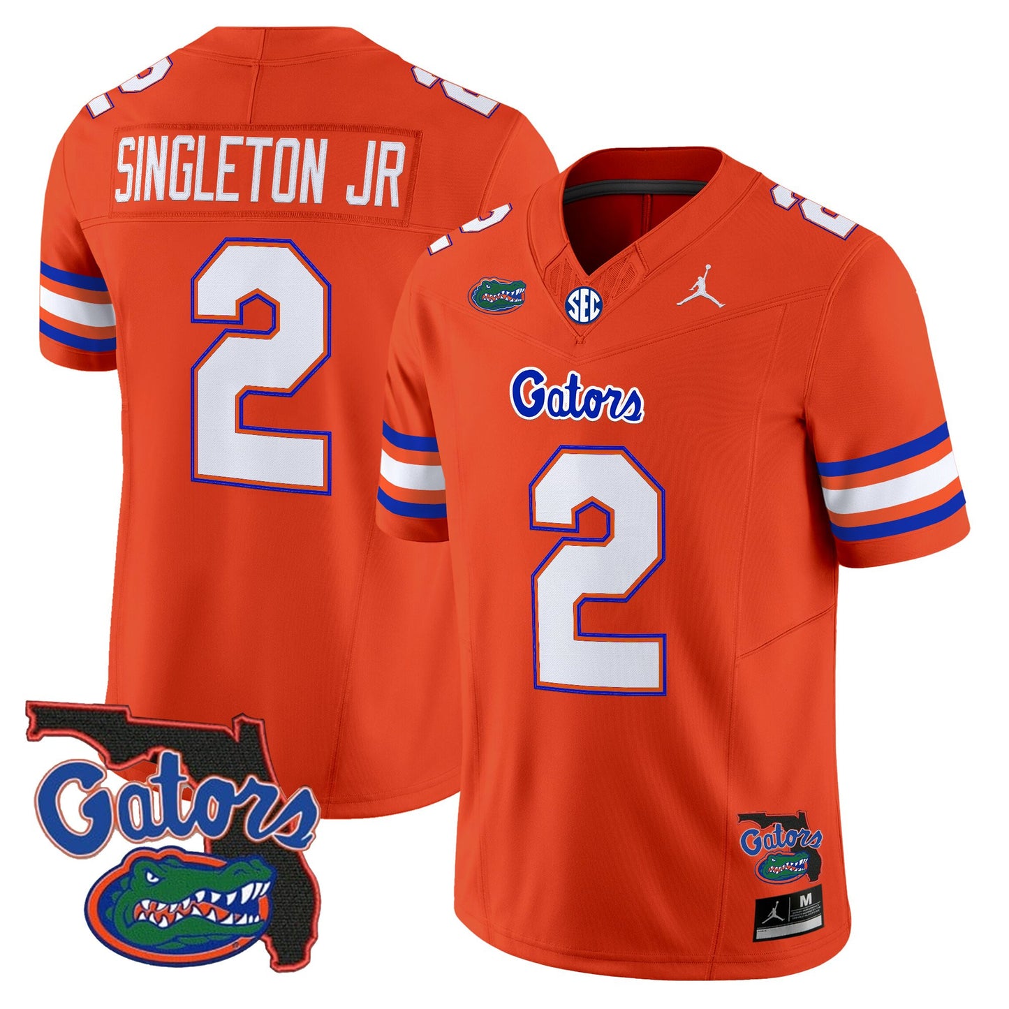 Men's Florida Gators 2026 Florida Patch Vapor Limited Jersey - All Stitched