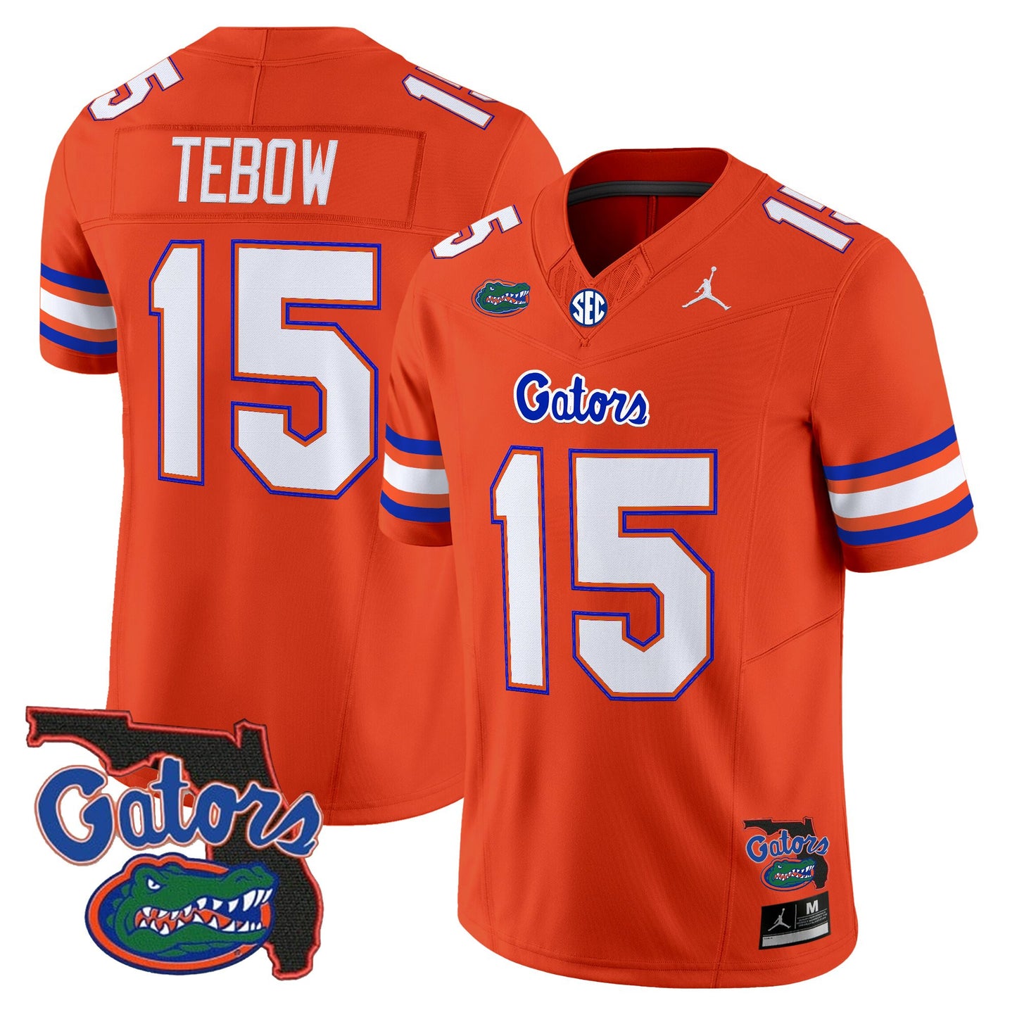 Men's Florida Gators 2026 Florida Patch Vapor Limited Jersey - All Stitched