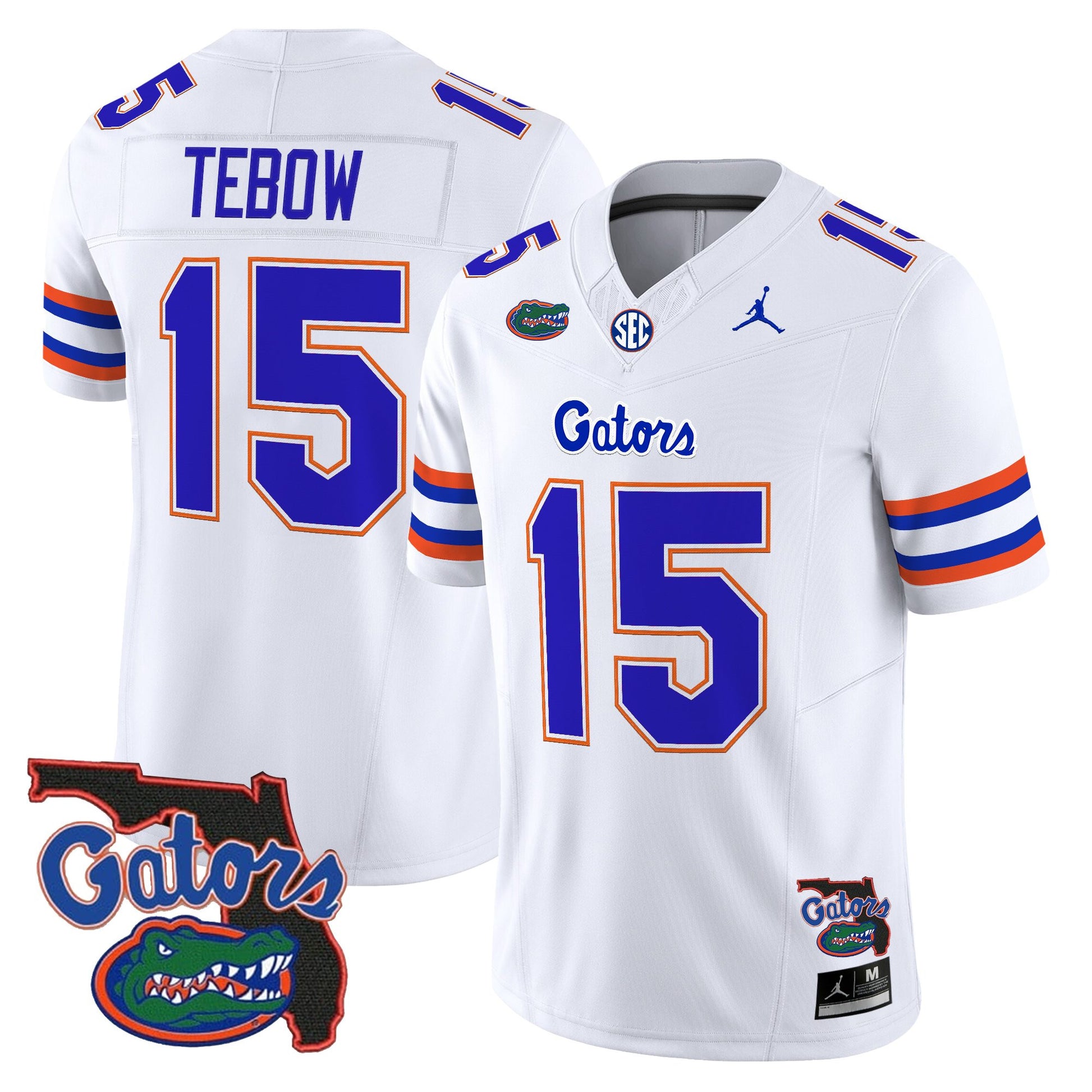 Men's Florida Gators 2026 Florida Patch Vapor Limited Jersey - All Stitched