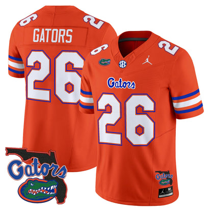 Men's Florida Gators 2026 Florida Patch Vapor Limited Jersey - All Stitched
