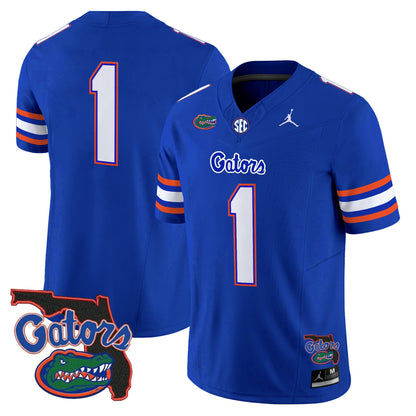 Men's Florida Gators 2026 Florida Patch Vapor Limited Jersey - All Stitched
