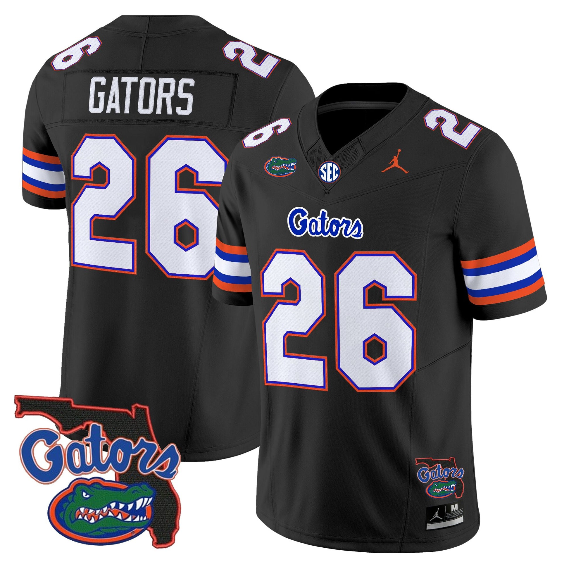 Men's Florida Gators 2026 Florida Patch Vapor Limited Jersey - All Stitched