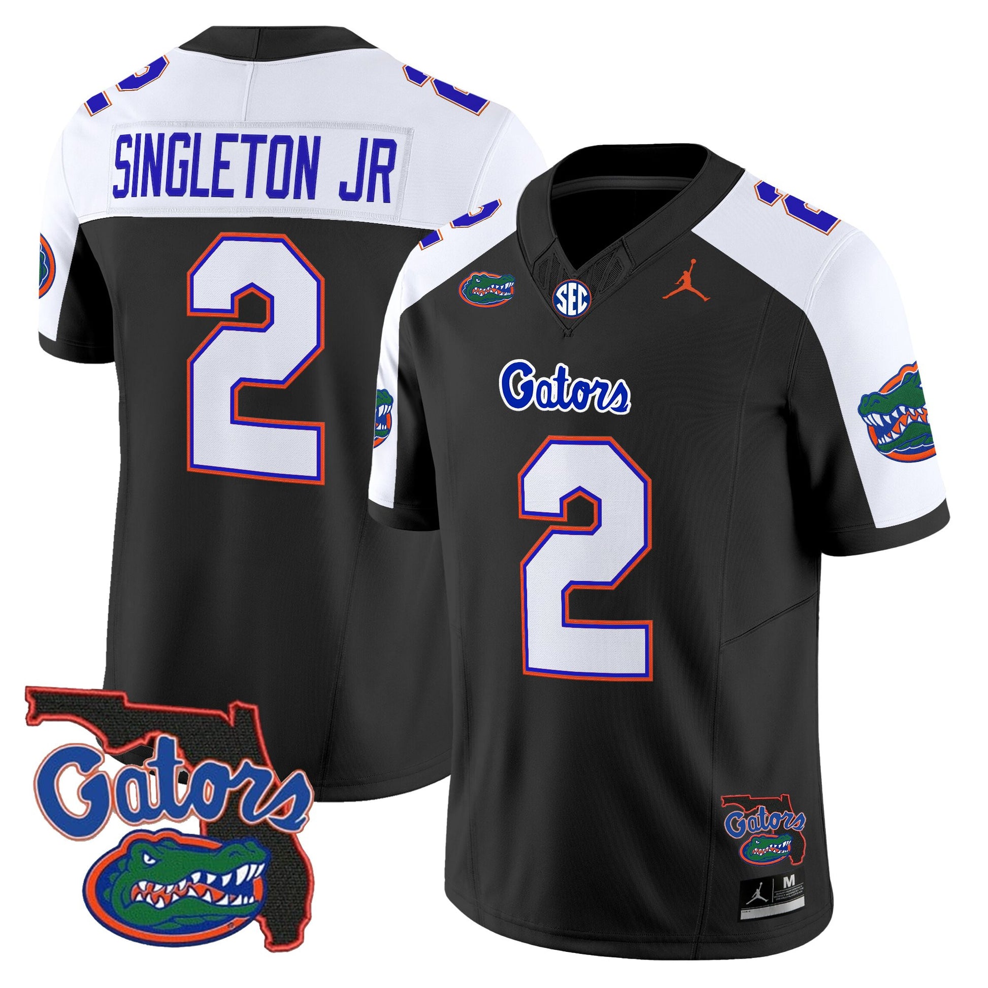 Men's Florida Gators 2026 Florida Patch Vapor Limited Jersey - All Stitched
