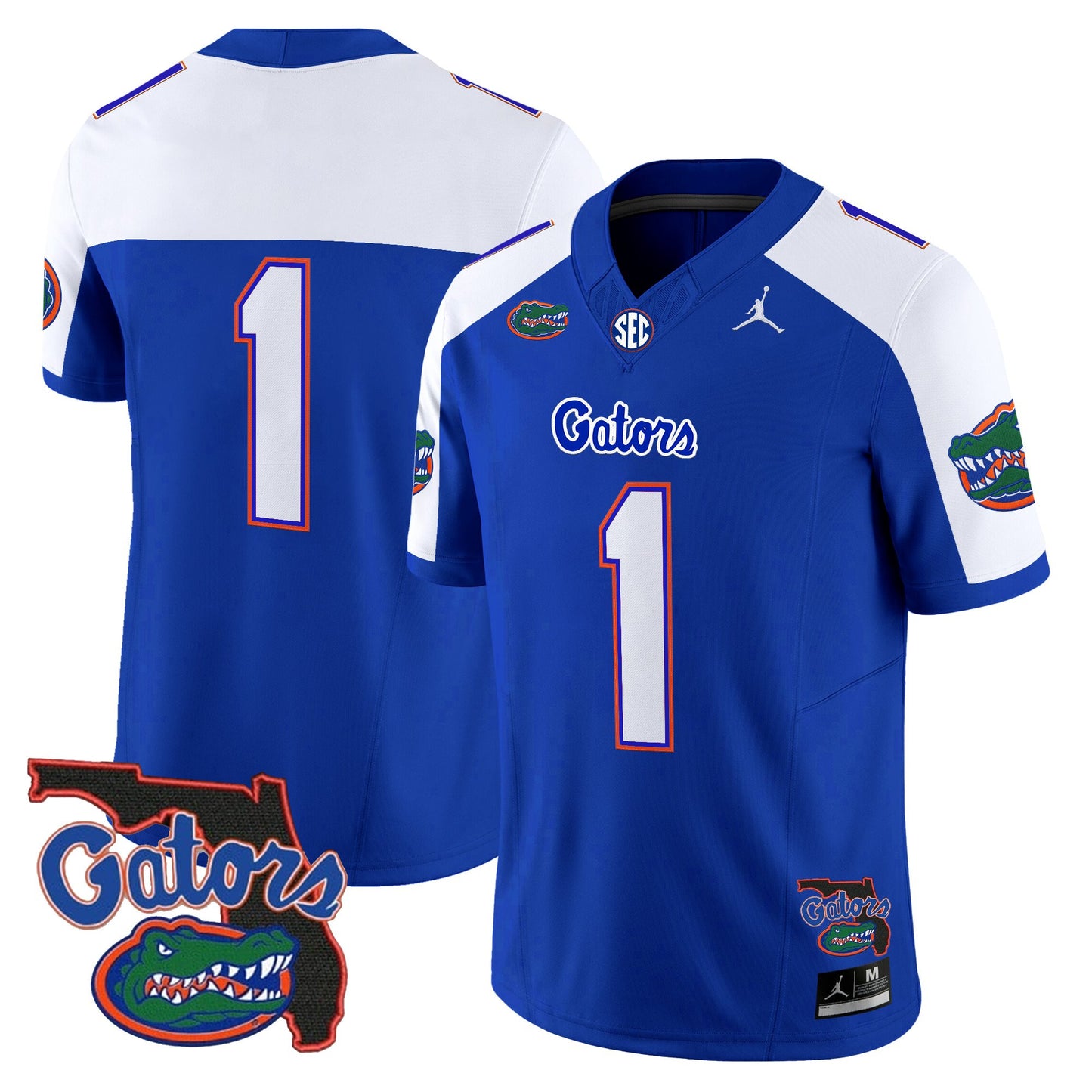 Men's Florida Gators 2026 Florida Patch Vapor Limited Jersey - All Stitched