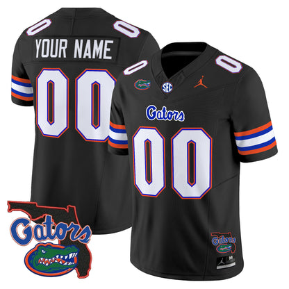 Florida Gators 2026 Florida Patch Vapor Limited Custom Jersey - All Stitched