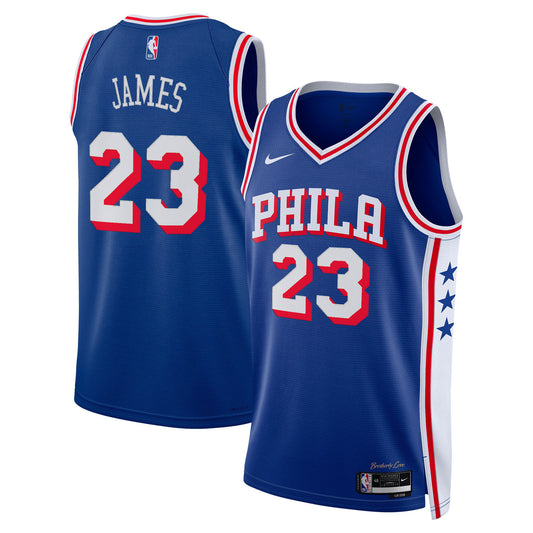 #23 LeBron James Philadelphia 76ers Jersey - All Stitched