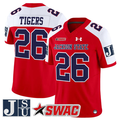 Men's Jackson State Tigers 2026 Vapor Limited Jersey - All Stitched