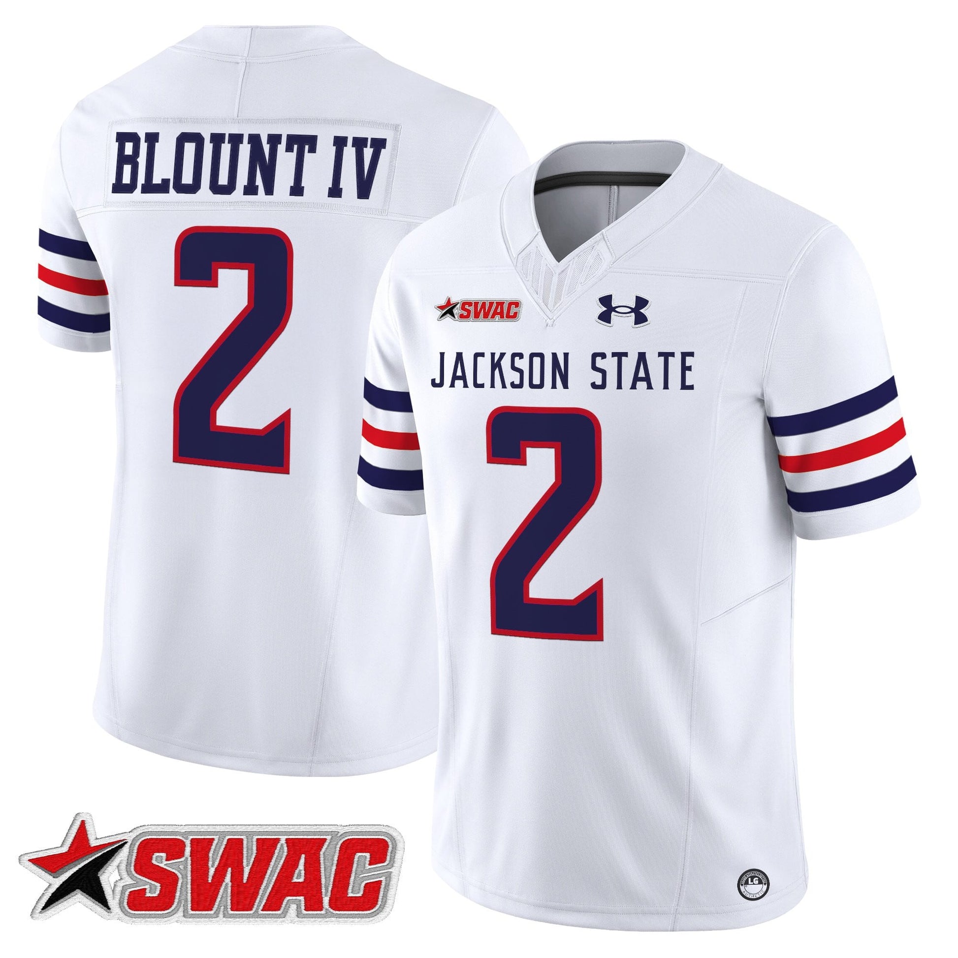 Men's Jackson State Tigers 2026 Vapor Limited Jersey - All Stitched