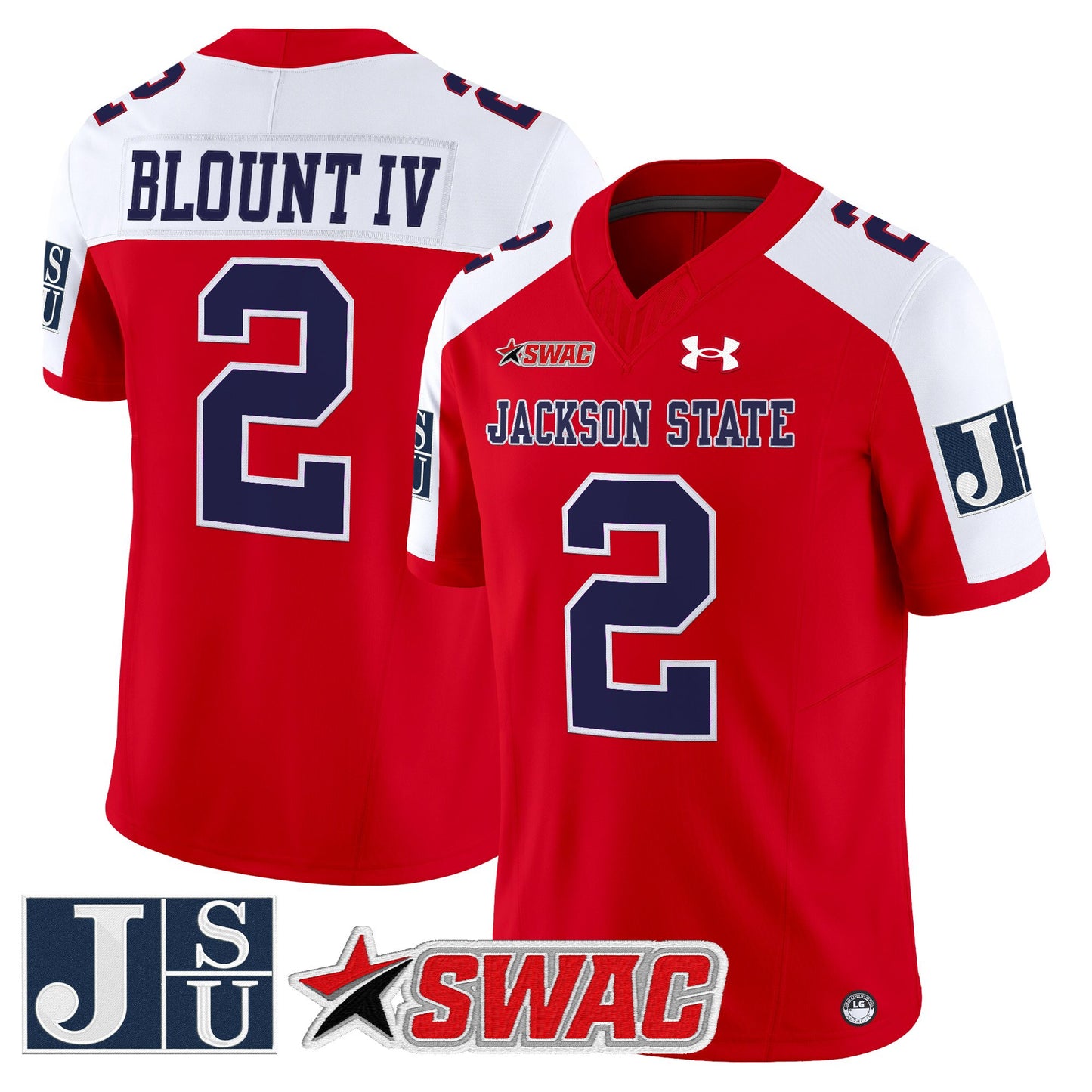 Men's Jackson State Tigers 2026 Vapor Limited Jersey - All Stitched