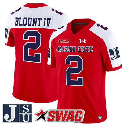 Men's Jackson State Tigers 2026 Vapor Limited Jersey - All Stitched