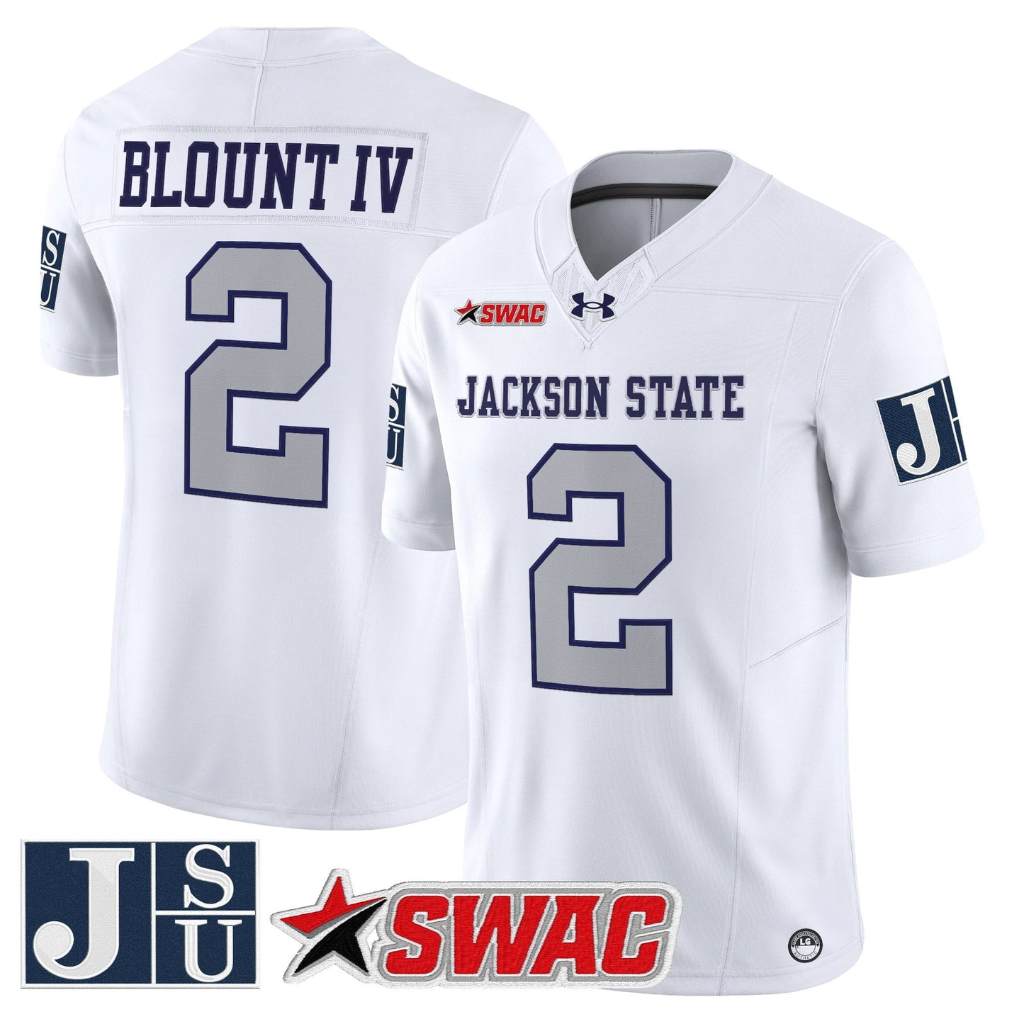 Men's Jackson State Tigers 2026 Vapor Limited Jersey - All Stitched