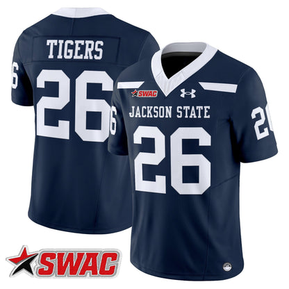 Men's Jackson State Tigers 2026 Vapor Limited Jersey - All Stitched