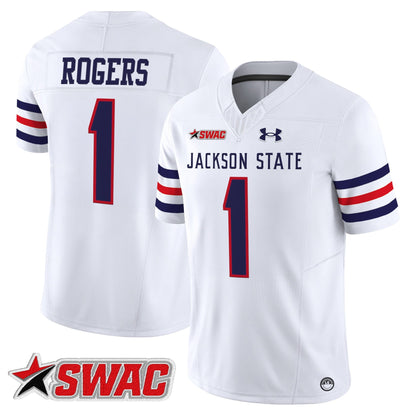 Men's Jackson State Tigers 2026 Vapor Limited Jersey - All Stitched