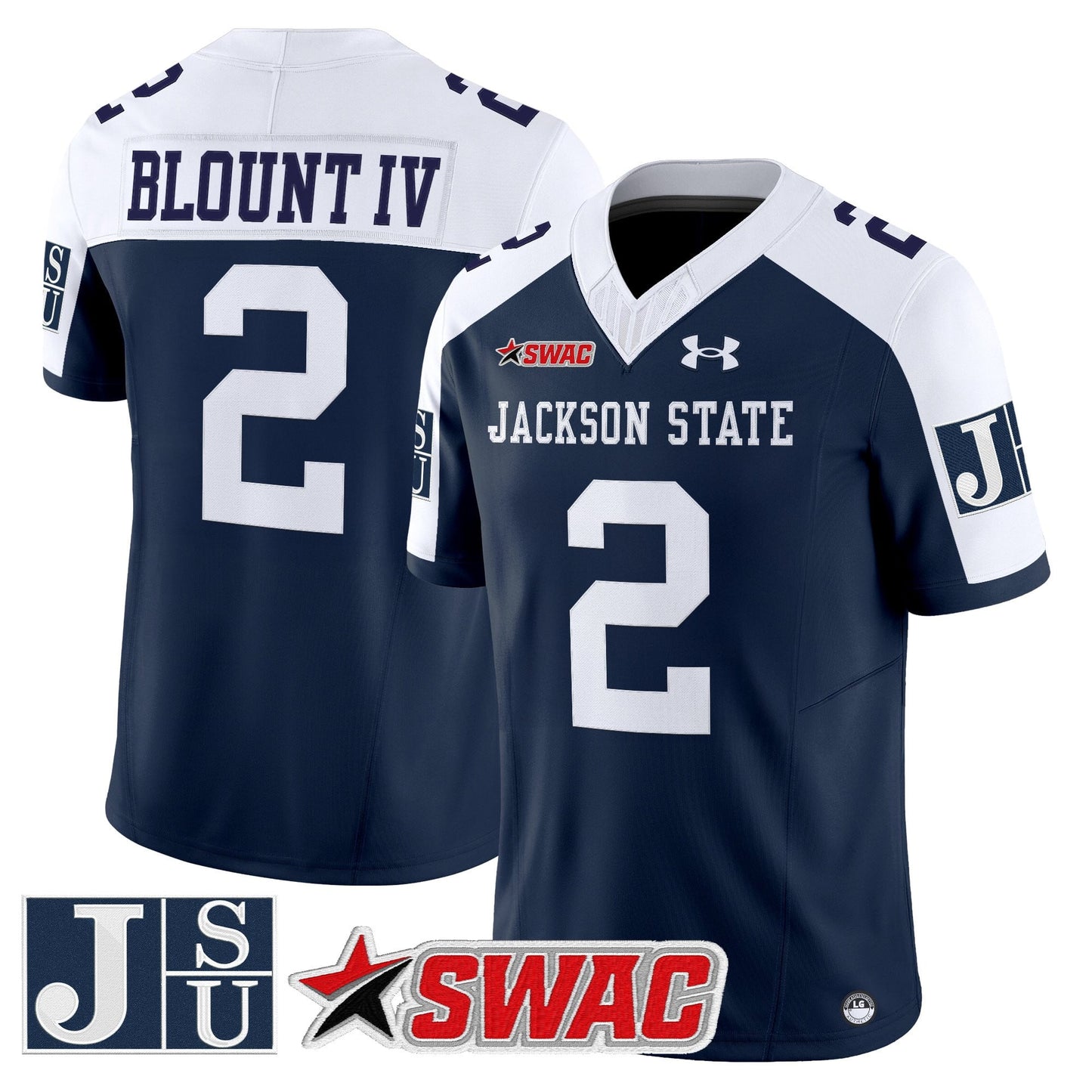 Men's Jackson State Tigers 2026 Vapor Limited Jersey - All Stitched
