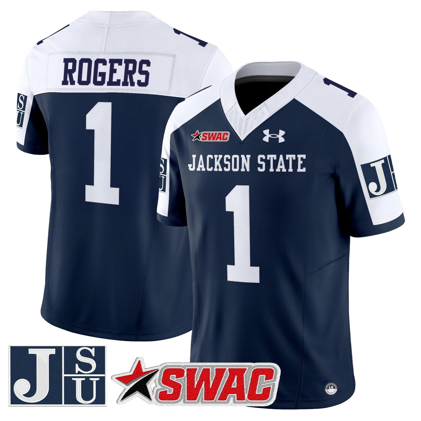 Men's Jackson State Tigers 2026 Vapor Limited Jersey - All Stitched