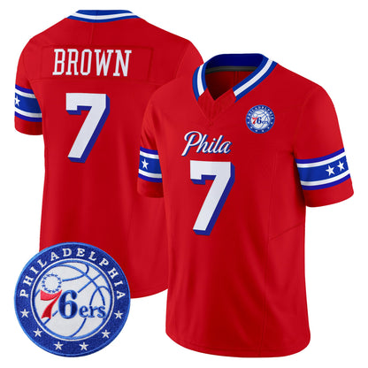 Philadelphia 76ers Vapor Limited Jersey - Stitched