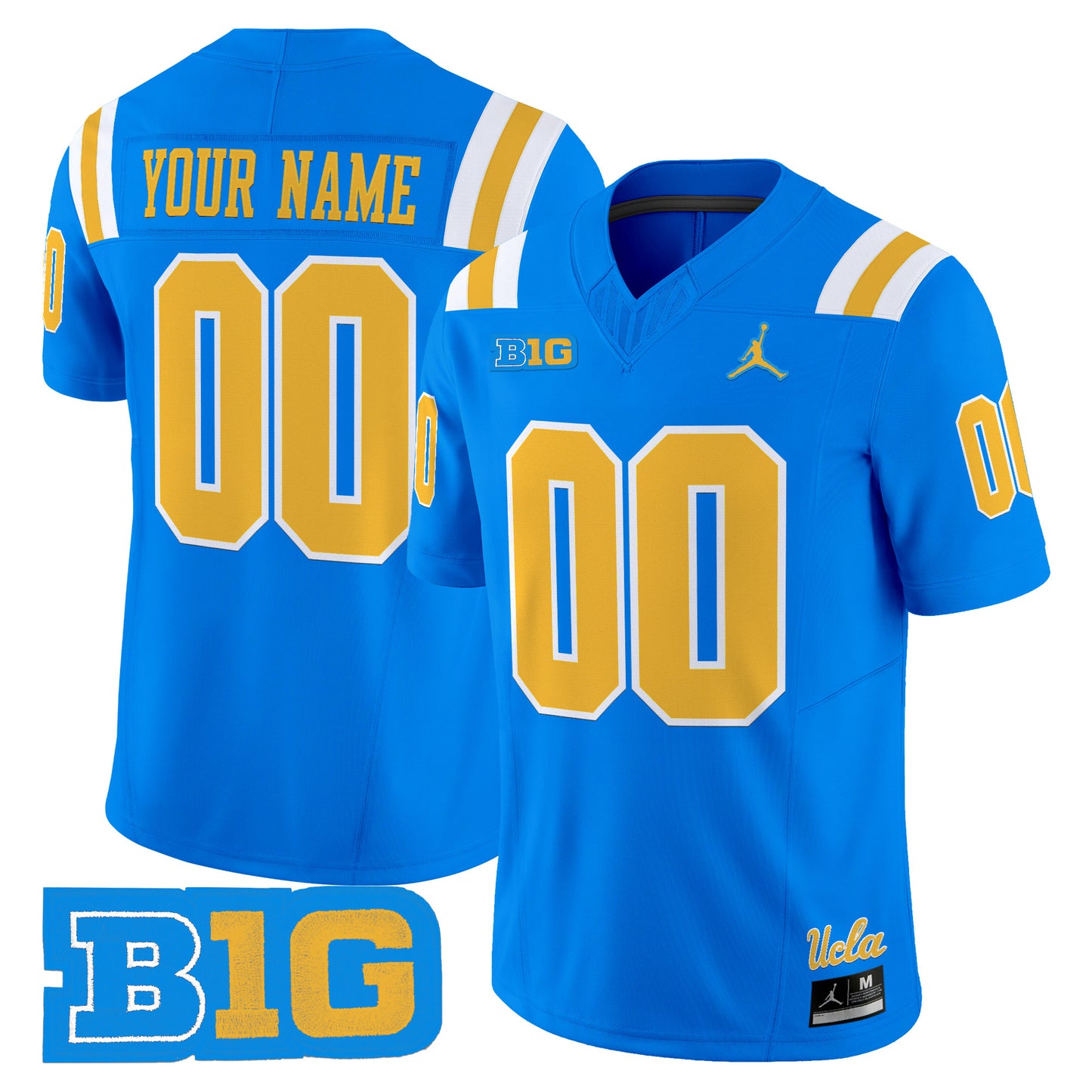 UCLA Bruins 2026 Vapor Limited Custom Jersey - All Stitched