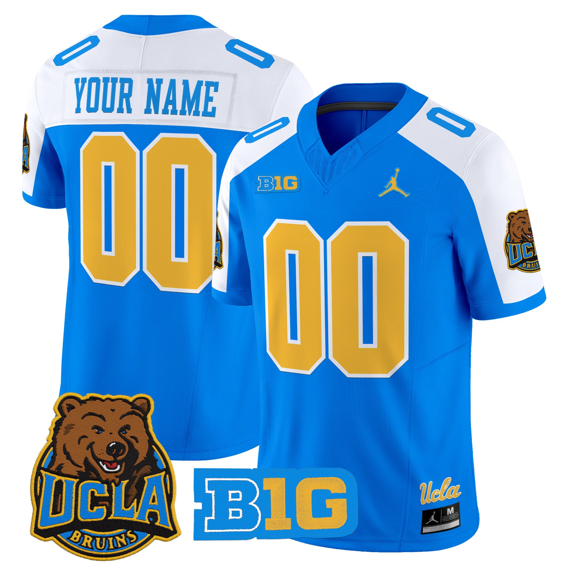 UCLA Bruins 2026 Vapor Limited Custom Jersey - All Stitched
