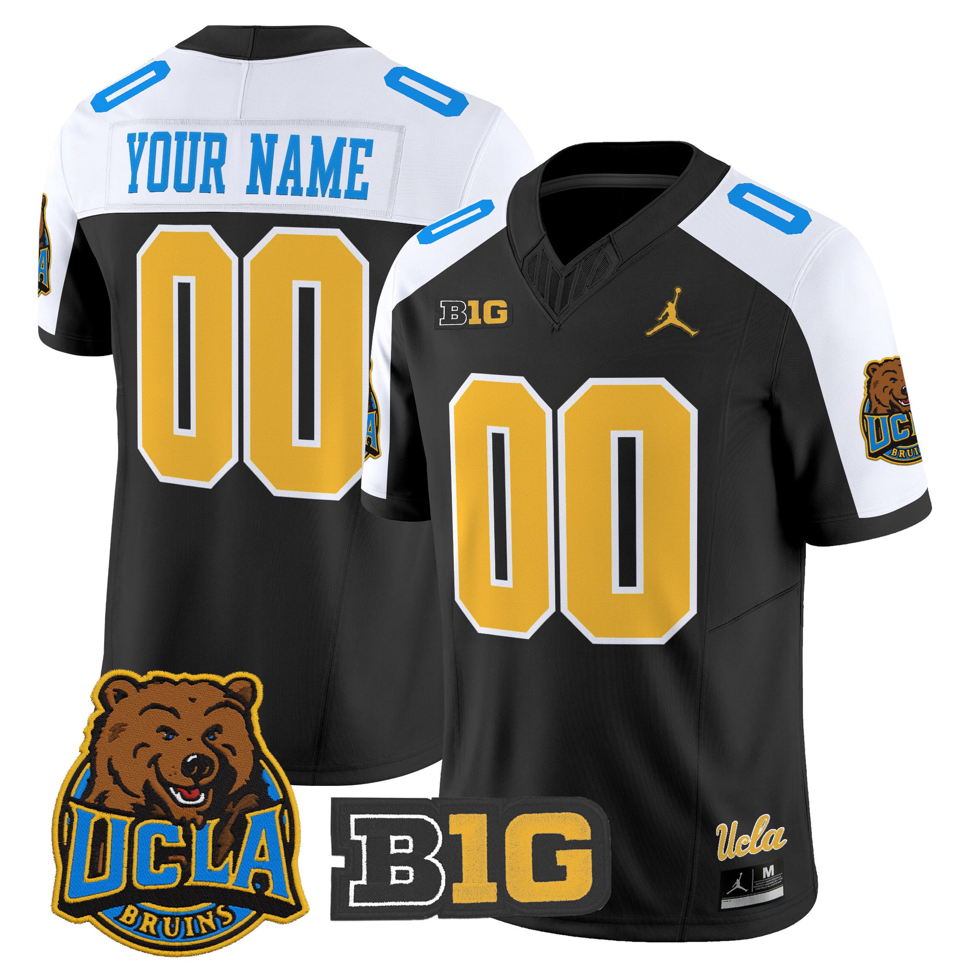 UCLA Bruins 2026 Vapor Limited Custom Jersey - All Stitched