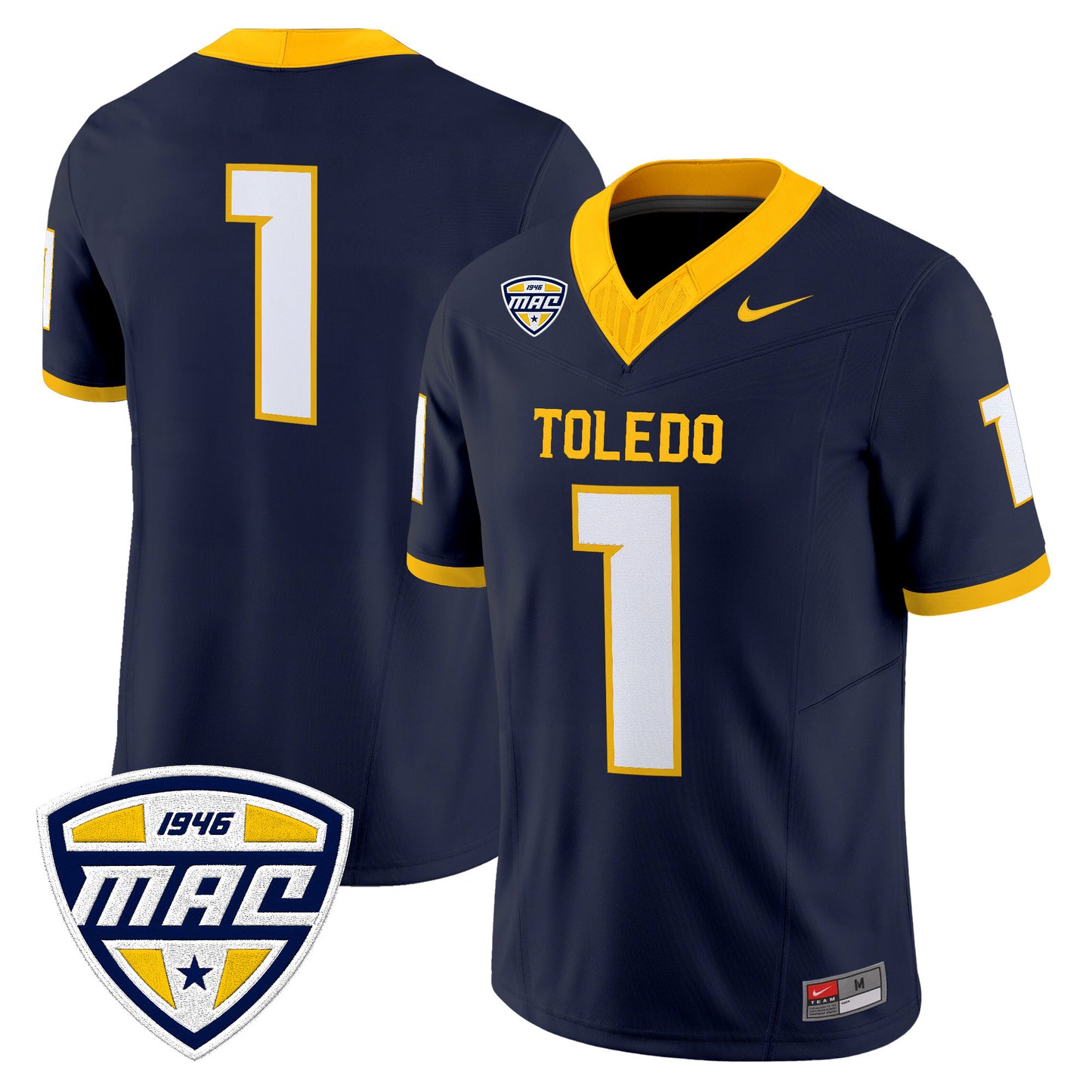 Men's Toledo Rockets 2026 Vapor Limited Jersey - All Stitched