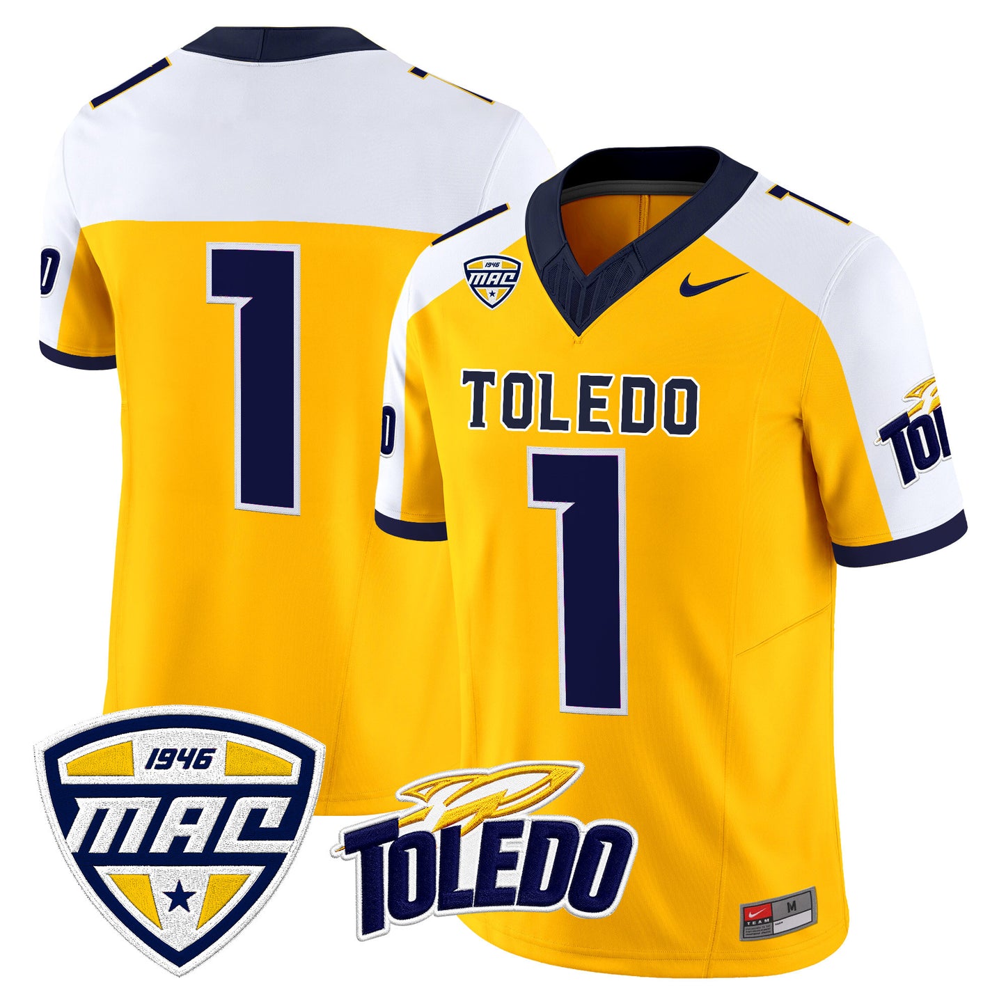 Men's Toledo Rockets 2026 Vapor Limited Jersey - All Stitched