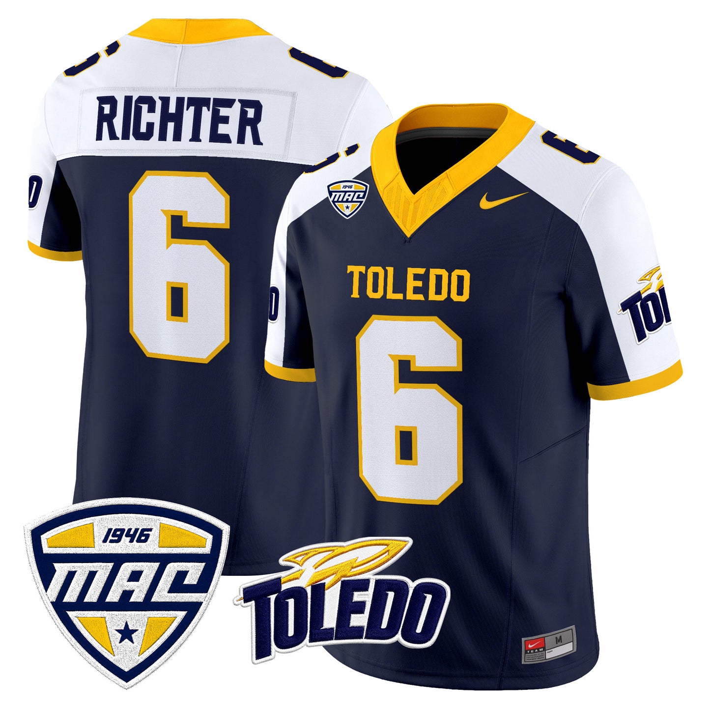 Men's Toledo Rockets 2026 Vapor Limited Jersey - All Stitched