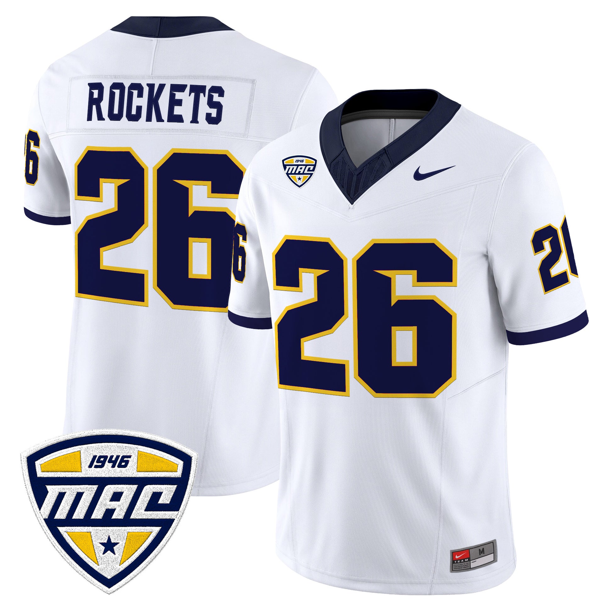 Men's Toledo Rockets 2026 Vapor Limited Jersey - All Stitched