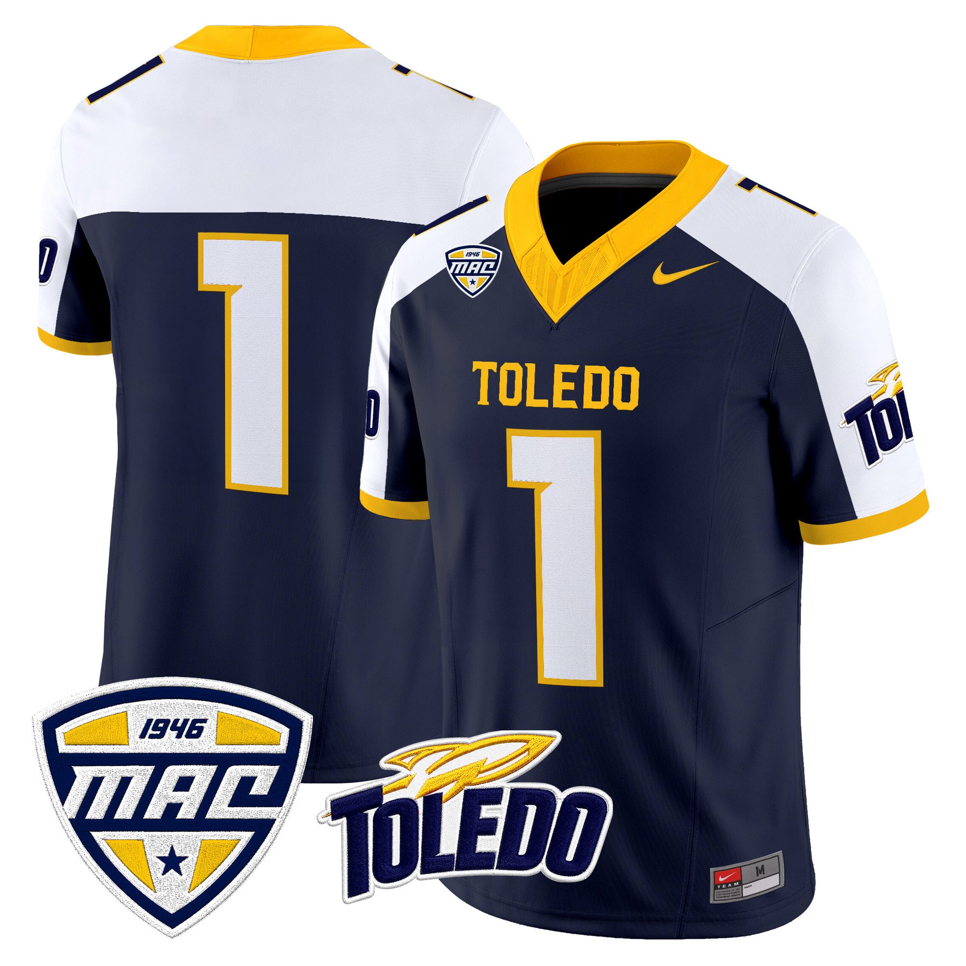 Men's Toledo Rockets 2026 Vapor Limited Jersey - All Stitched