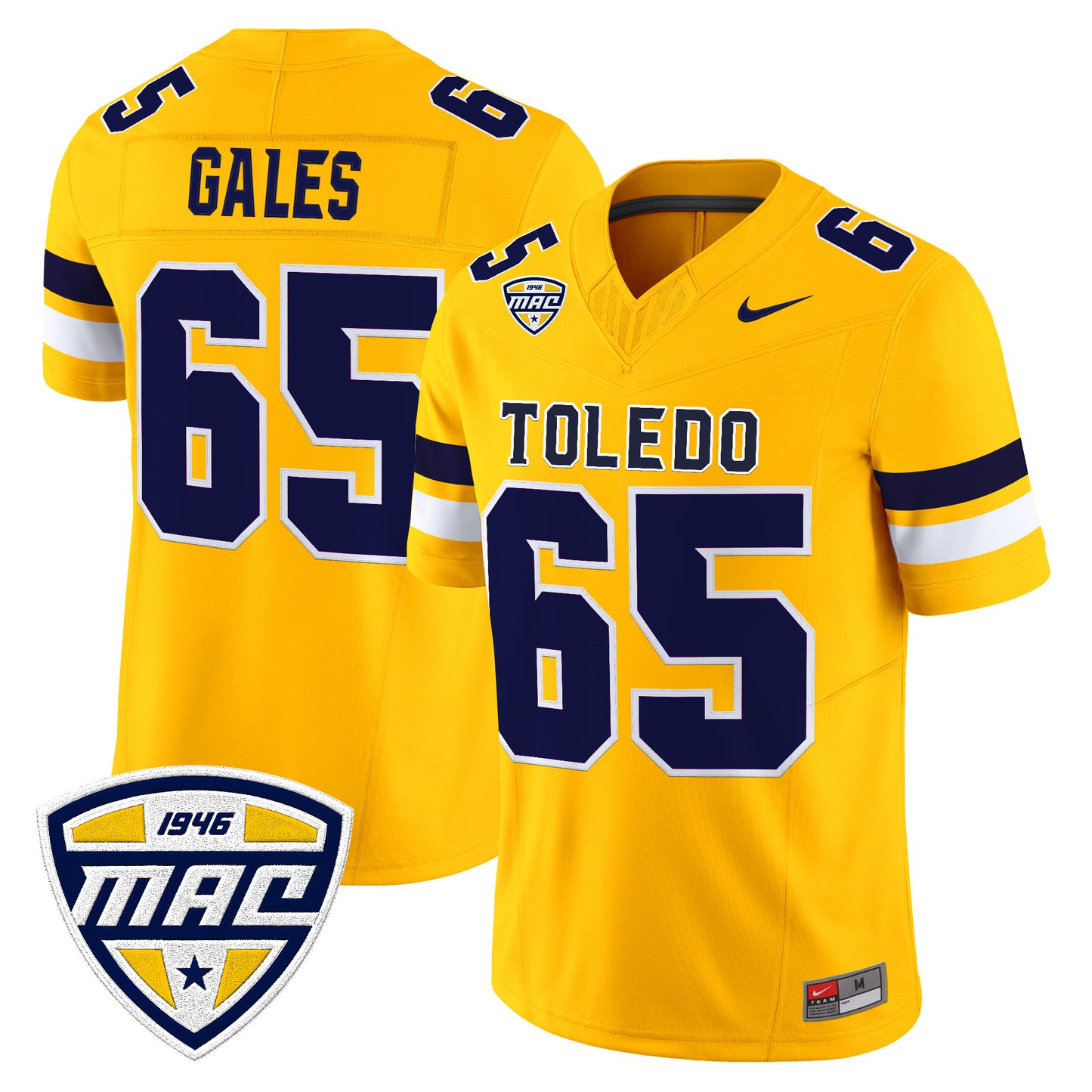 Men's Toledo Rockets 2026 Vapor Limited Jersey - All Stitched