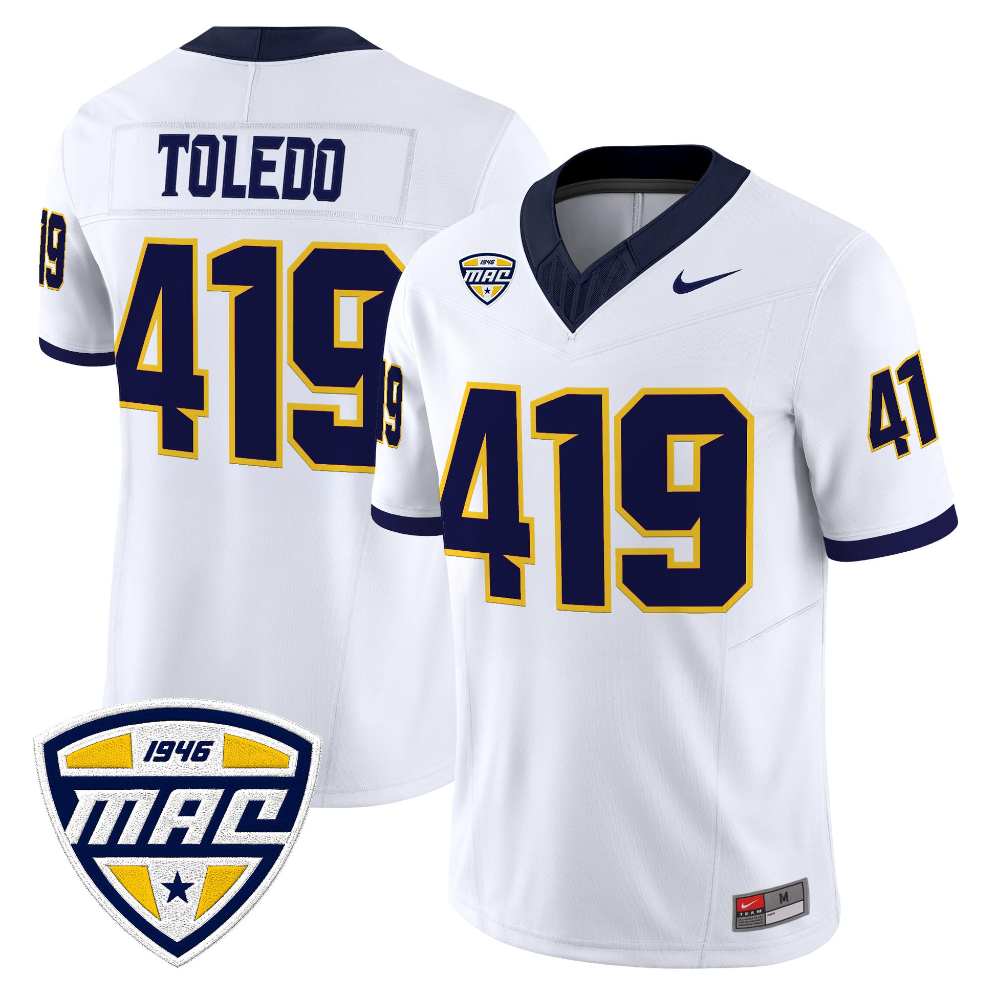 Men's Toledo Rockets 2026 Vapor Limited Jersey - All Stitched