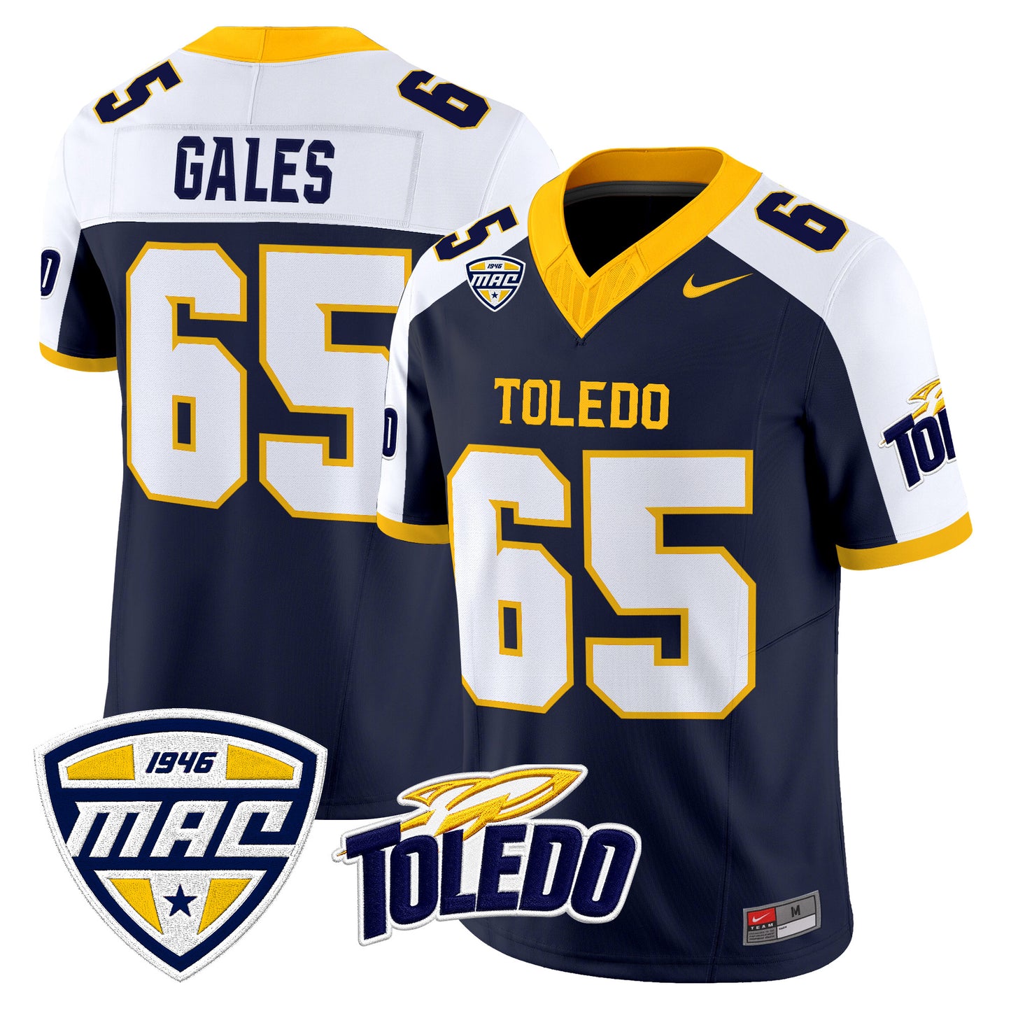 Men's Toledo Rockets 2026 Vapor Limited Jersey - All Stitched