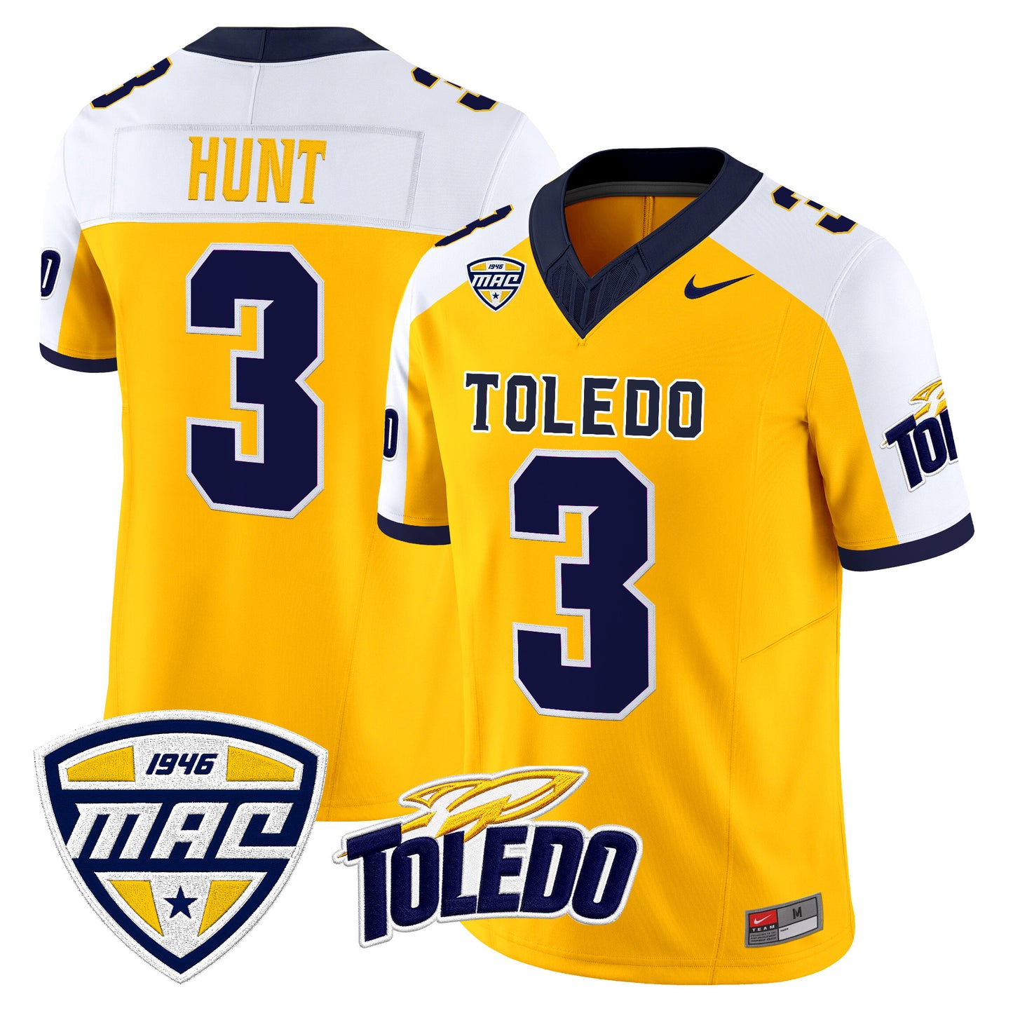Men's Toledo Rockets 2026 Vapor Limited Jersey - All Stitched