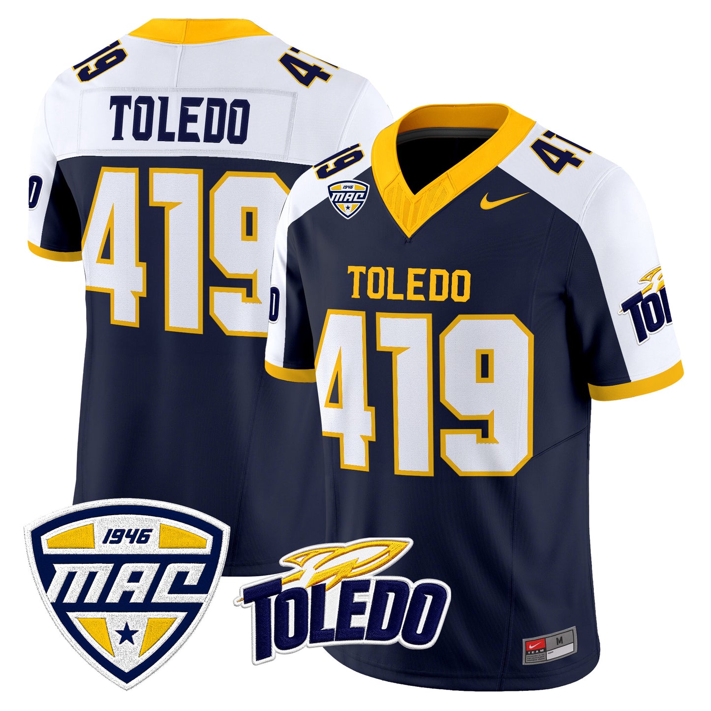 Men's Toledo Rockets 2026 Vapor Limited Jersey - All Stitched