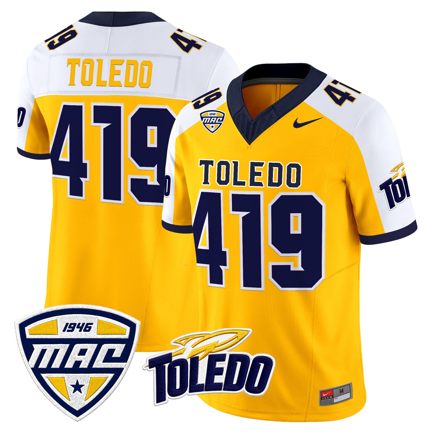 Men's Toledo Rockets 2026 Vapor Limited Jersey - All Stitched