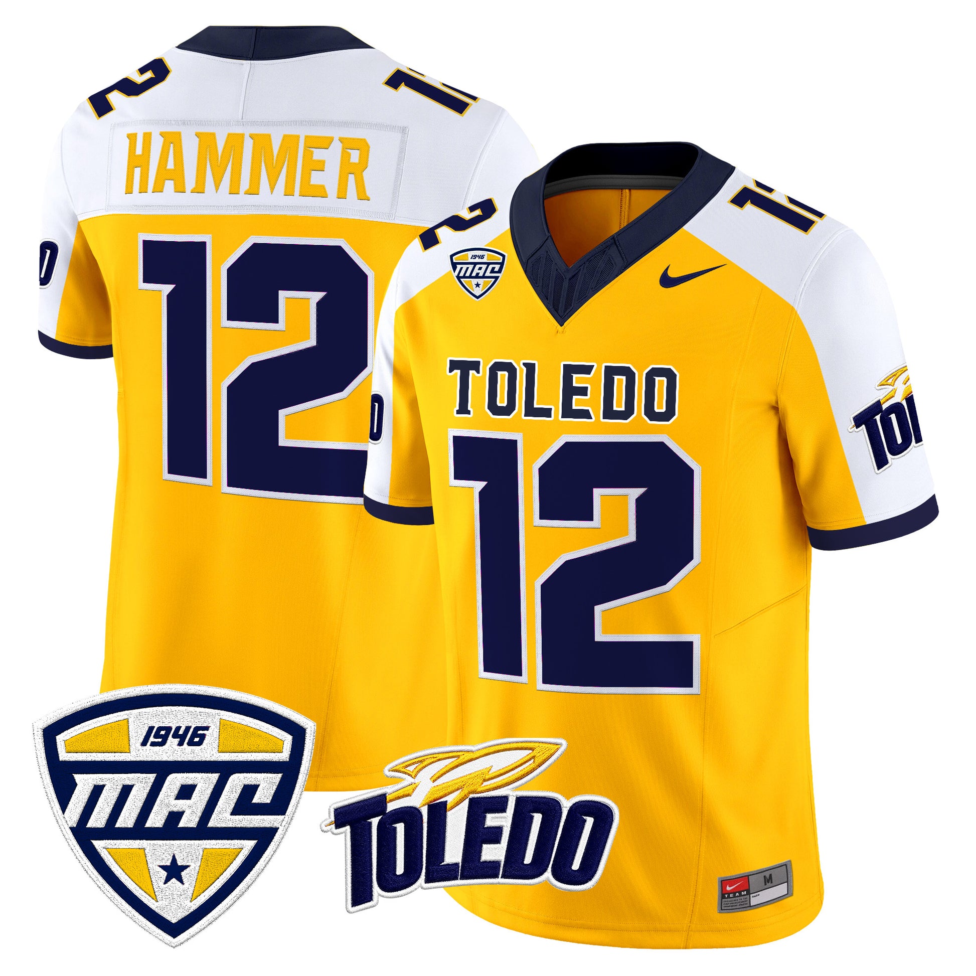 Men's Toledo Rockets 2026 Vapor Limited Jersey - All Stitched