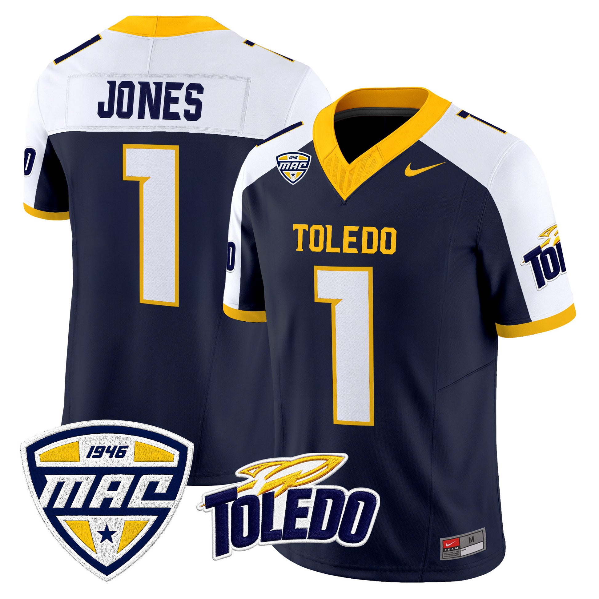 Men's Toledo Rockets 2026 Vapor Limited Jersey - All Stitched