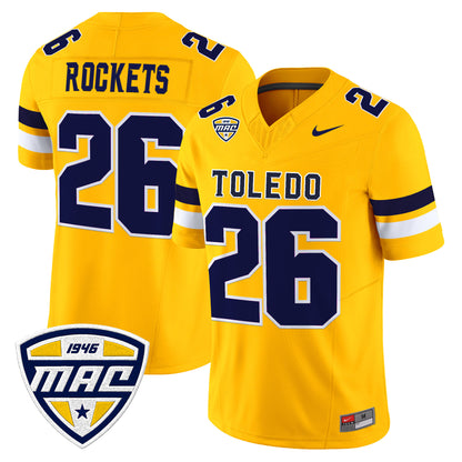 Men's Toledo Rockets 2026 Vapor Limited Jersey - All Stitched