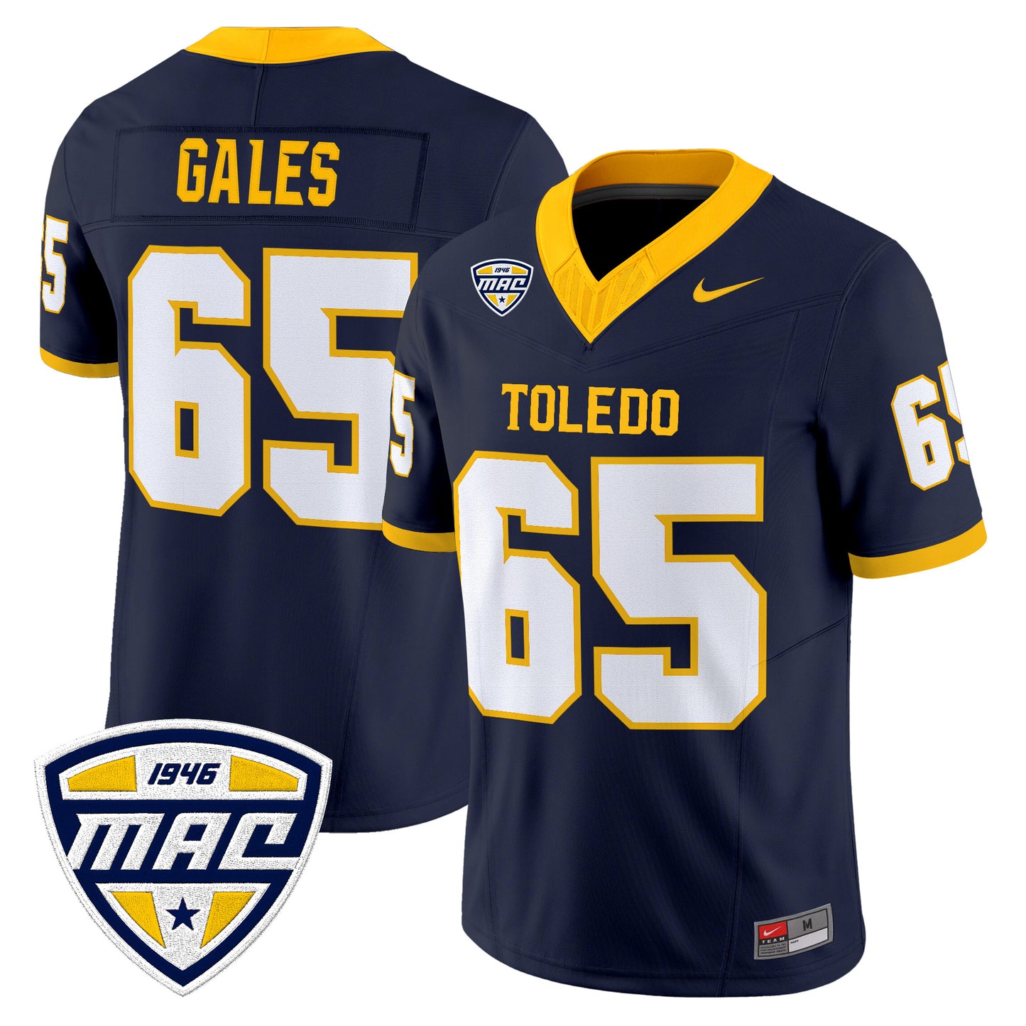 Men's Toledo Rockets 2026 Vapor Limited Jersey - All Stitched