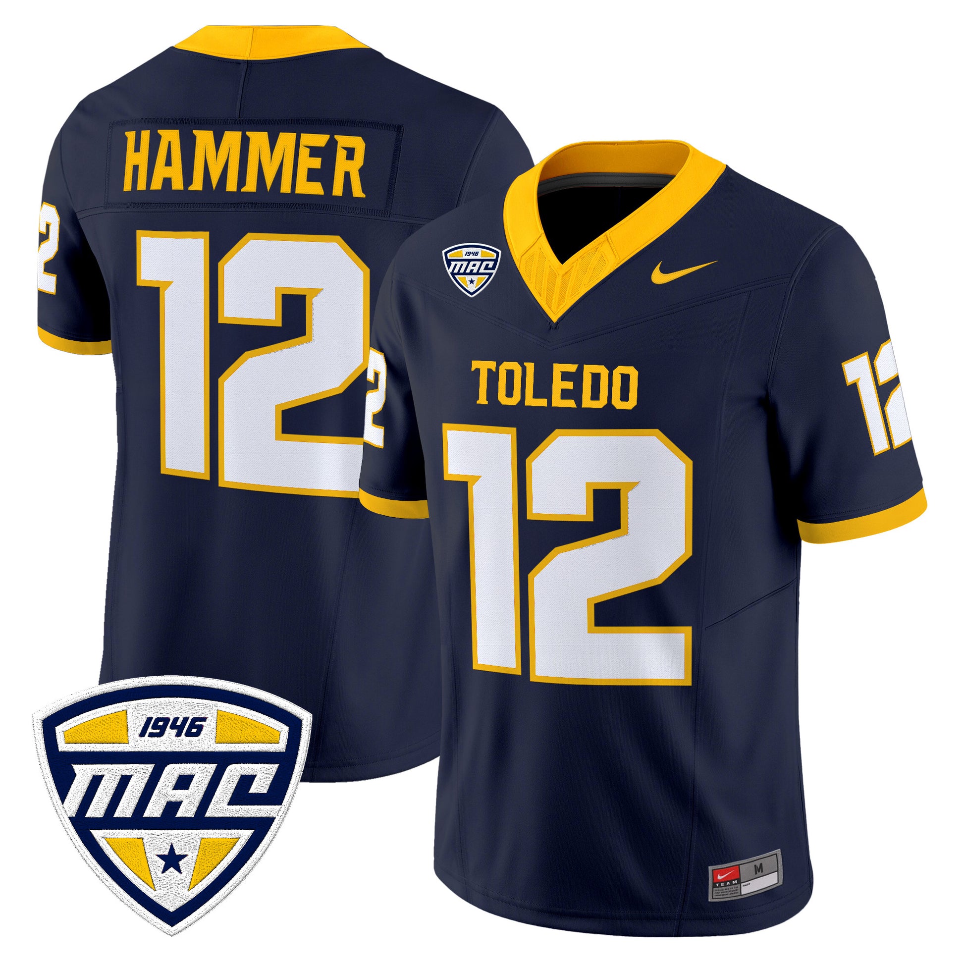 Men's Toledo Rockets 2026 Vapor Limited Jersey - All Stitched
