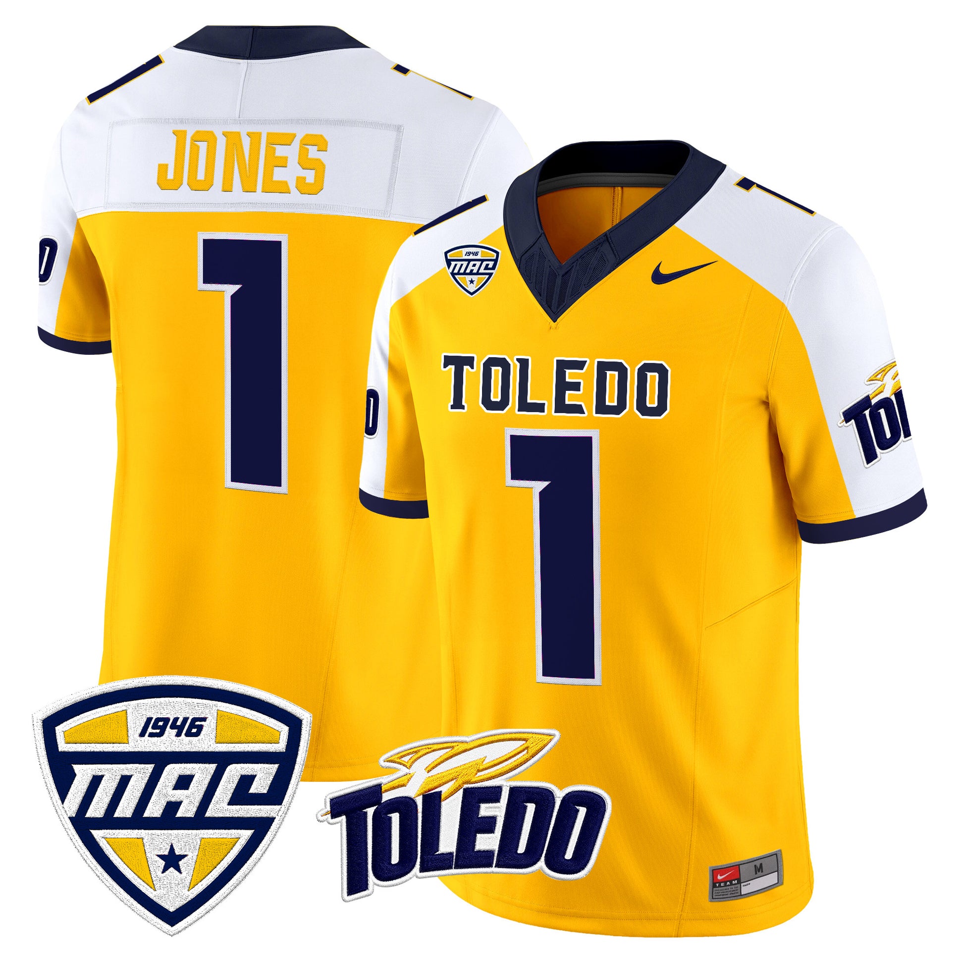 Men's Toledo Rockets 2026 Vapor Limited Jersey - All Stitched