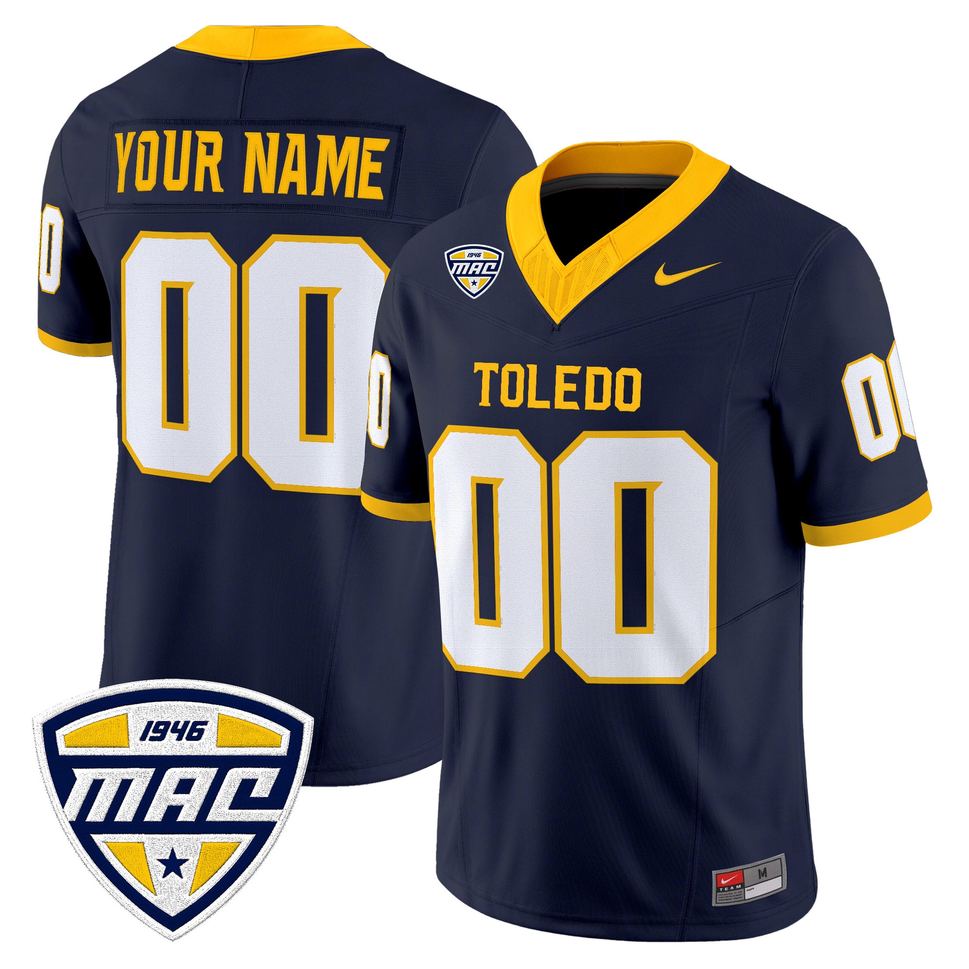 Toledo Rockets 2026 Vapor Limited Custom Jersey - All Stitched