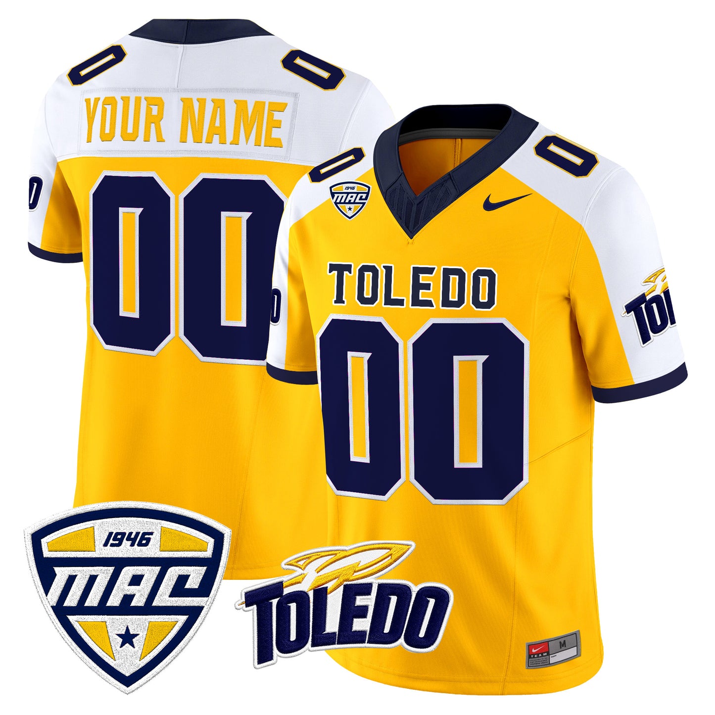 Toledo Rockets 2026 Vapor Limited Custom Jersey - All Stitched