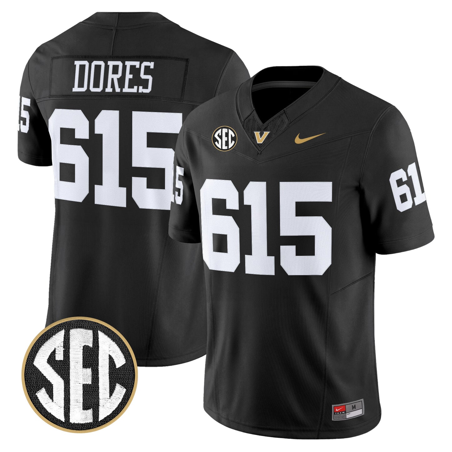 Men's Vanderbilt Commodores 2026 Vapor Limited Jersey - All Stitched
